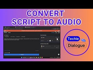 How To Convert Script Into Voice - Step-by-Step Guide