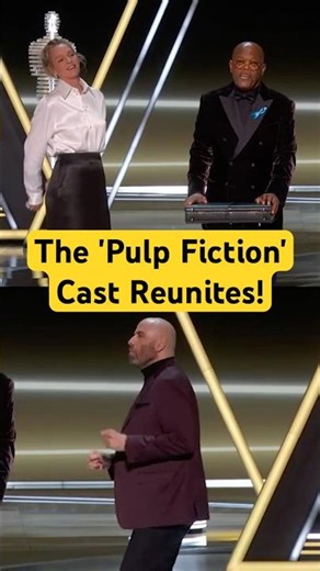 The 'Pulp Fiction' Cast Reunites at the 94th Oscars!