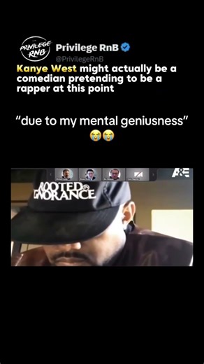 Kanye West might actually be a comedian pretending to be a rapper at this point