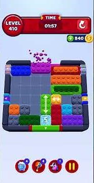 Color Block Jam Level 410 Walkthrough Solution