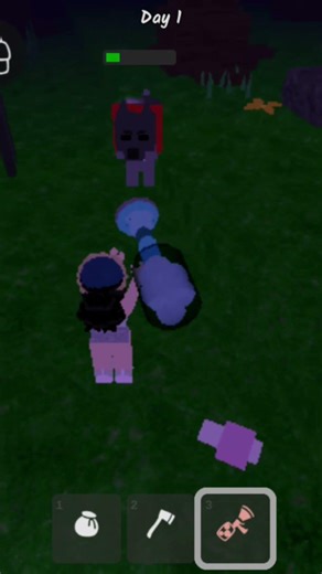 Saving first kid with snowball machine only in #99nightintheforest #roblox