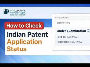 How to Check Indian Patent Application Status?