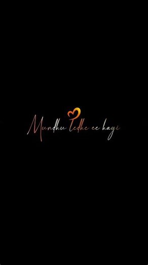 Mella mella mella mellagaa❤️ #songs #love #Mella mella mella mellagaa#blackscreen#blackscreenstatus