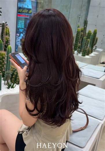 HAEYON Koreal Perm cứ phải là 10đ luôn ấy ạ #haeyonhair #guchuanhan #tocchuanhanquoc #Uontocdephanoi #haeyonkorealperm