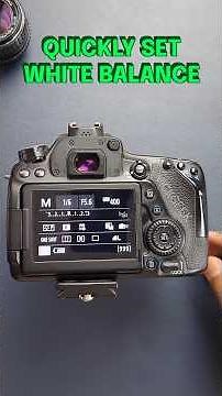 How to Get Right Colors 📷 Fastest Way to Set White Balance #camera #photography #colors