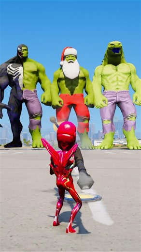 Random Superheroes VS Giant Venom & Giant Hulk & hulk Brothers #shorts #youtubeshorts