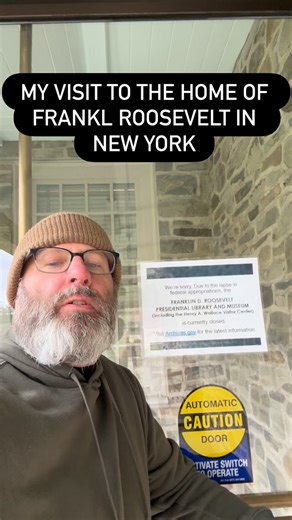 My stopover to Franklin Roosevelt’s home in Hyde Park during the government shutdown. You may sense my slight irritation at the shutdown 😂 #history #president #travel #hydepark #newyork | The Nutty Historian