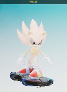 Hyper Sonic Mod for Sonic Racing: CrossWorlds | SR:CW Mods