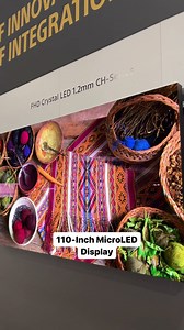 3.4K views · 20 reactions | Sony 110” Crystal LED video wall. Modular...