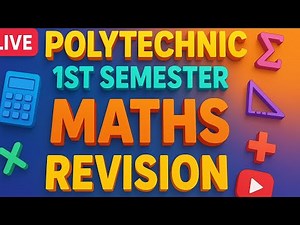 revision class, polytechnic 1 st semester