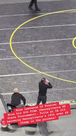 Rune Lawrence of Frazier wins his 4th PIAA title! | The Pin Doctors
