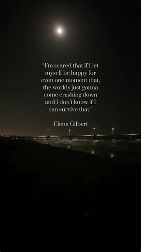 Elena Gilbert's Struggle with Happiness