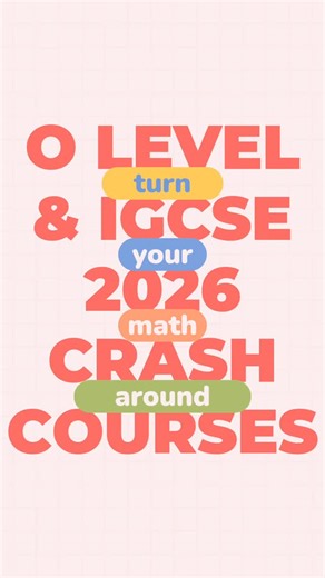 Mathlete by Saad on Instagram: "Midyears didn’t go the way you hoped? That doesn’t define your final result —> 𝘄𝗵𝗮𝘁 𝘆𝗼𝘂 𝗱𝗼 𝗻𝗲𝘅𝘁 𝗱𝗼𝗲𝘀. If you’re an 𝐎 𝐋𝐞𝐯𝐞𝐥 𝐨𝐫 𝐈𝐆𝐂𝐒𝐄 𝐌𝐚𝐭𝐡 / 𝐀𝐝𝐝 𝐌𝐚𝐭𝐡 student feeling stuck, behind, or overwhelmed, this crash course is designed to help you reset, rebuild concepts, and move forward with confidence - without panic or burnout. ✨ Live + recorded classes ✨ Full access to recordings till the end of the year ✨ Past paper practice, te