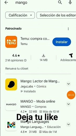 les recomiendo mango 🥭 para leer mangas