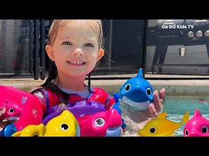 GG’s Swimming Quest! 🦈 Counting & Water Safety Fun in the Pool with Baby Shark!