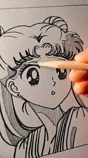 777K views · 10K reactions | ||-Sailor Moon-|| #art #animeart #fanart #howtodraw #sketch #sketchdaily #draw #drawing #sailormoon #usagitsukino #artist #fyp #reels | Sketch Evan | Facebook