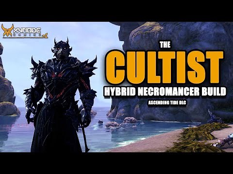 ESO - The Cultist - Hybrid Necromancer DPS Build - Ascending Tide DLC