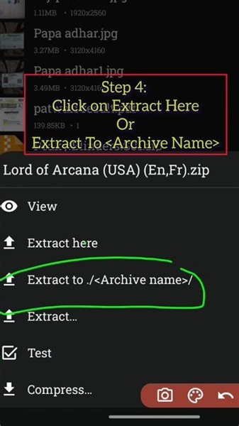 How to Extract Ppsspp games Zip File Using Zarchiver | How To Extract PPSSPP Games