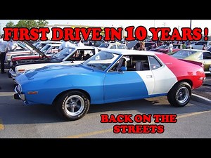 1973 AMC Pier Cardin Javelin. First Drive In 10 Years.