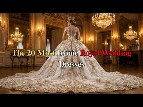 The 20 Most Iconic Royal Wedding Dresses: Their Hidden Stories and Secret Scandals