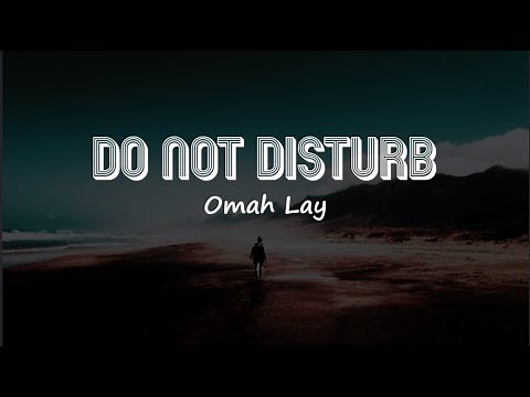 Omah Lay - Do Not Disturb (Lyrics)