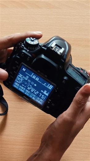 How to adjust aperture in DSLR - Nikon D610 #nikond610 #aperture #photographytutorial #shorts