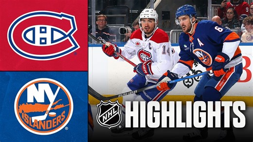 Canadiens vs. Islanders | NHL Highlights | April 12, 2026