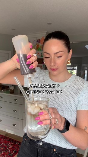 Refreshing Homemade Rosemary Ginger Water Recipe