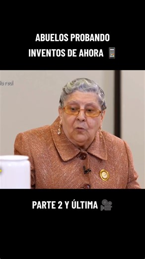 Abuelos probando nuevos inventos en El Hormiguero