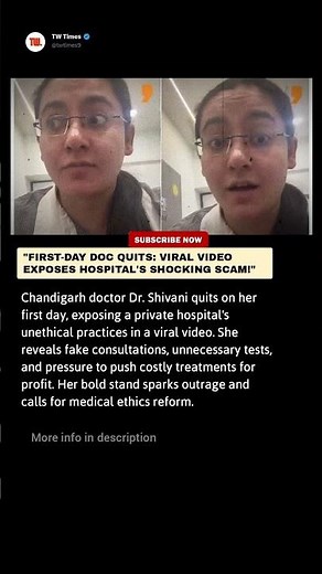 "First-Day Doc Quits: Viral Video Exposes Hospital's Shocking Scam!"