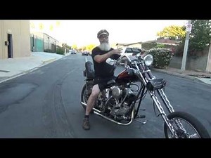 Hunting Harley's 1946 Knucklehead chopper