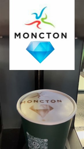 Cafe X Coffee Printer Downtown Moncton Centre-ville Downtown Moncton #cafe #new #Trailblazer #LocalGems #canadalife #future #coffee | Vernon Doucet