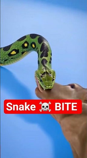 How A Snake Swallows BIG Animals 😨