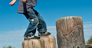 Log Stepper 8" - Nature Themed Play - Landscape Structures