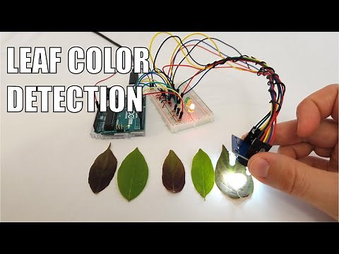 Leaf color detection with Arduino | Science Project