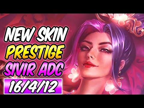 S+ NEW PRESTIGE MYTHMAKER SIVIR ADC SKIN GAMEPLAY | Best Build & Runes SEASON 13 | League of Legends