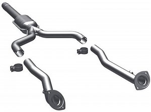 MagnaFlow Ceramic Catalytic Converter w/O2 Ports - Stainless Steel - Direct Fit MagnaFlow Catalytic