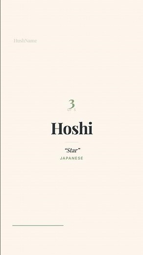 These 5 names literally mean STAR — each from a different language