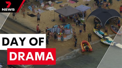 Rescue crews have been swamped with calls for help as Victorians sought relief from the heat in pools, beaches and waterways. Surf Life Savers performed 46 rescues across some of the state's most popular beaches, with one incident turning deadly. 📱Download the 7NEWS app: 7news.link/7newsapp #7NEWS | 7NEWS Melbourne