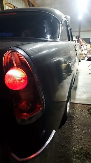 70 year old , oil bath air cleaner back on the 56. now need to clean it #chevrolet #foryou #tri5