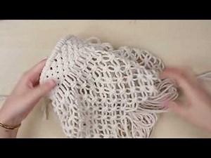DIY Macrame Net Bag