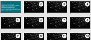 Computer lab desktop wallpaper with numbers