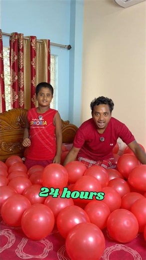 24 hours red colour challenge Bengali mini blog #shorts