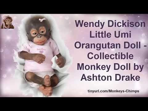 Monkey Baby Doll - Baby Orangutan - Baby Monkeys - Life Like Baby Dolls|Realistic Baby Dolls Youtube
