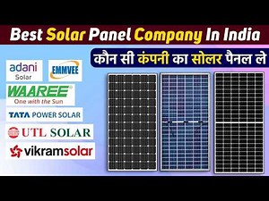 Best Solar Panel Company In India | Solar Panels for Home | Best solar panels 2026