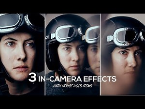 3 In Camera Effects with Household Items