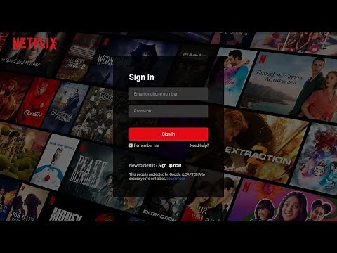 Create A Netflix Login Page in HTML and CSS | Netflix Login Page Clone in HTML and CSS