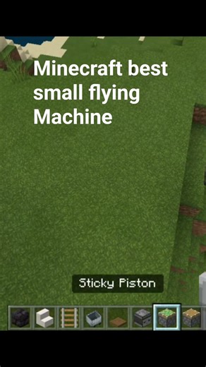 Minecraft best small flying Machine #minecraft #viral