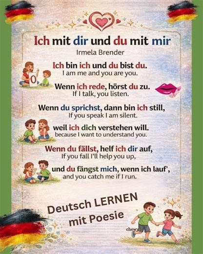Deutsch lernen mit POESIE
