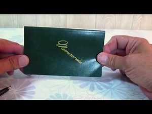 Memoranda Pocket Notebook for the US Military is Good! Military Moleskin..